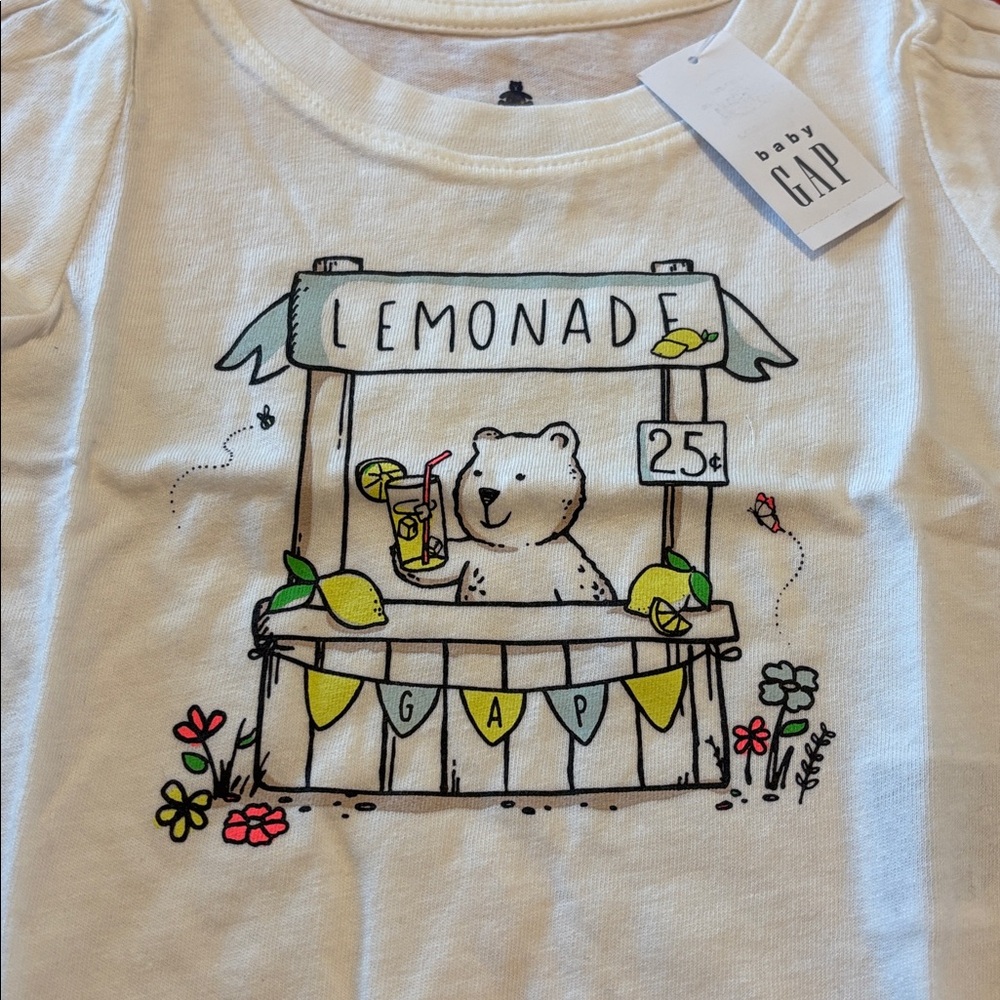 GAP Lemonade Stand Bear Tee
